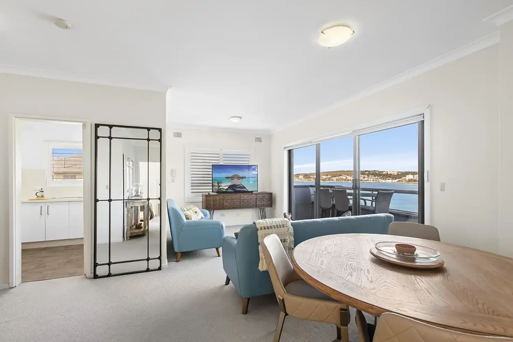 Spectacular Beach & City Views from a Top-Floor Coastal Retreat