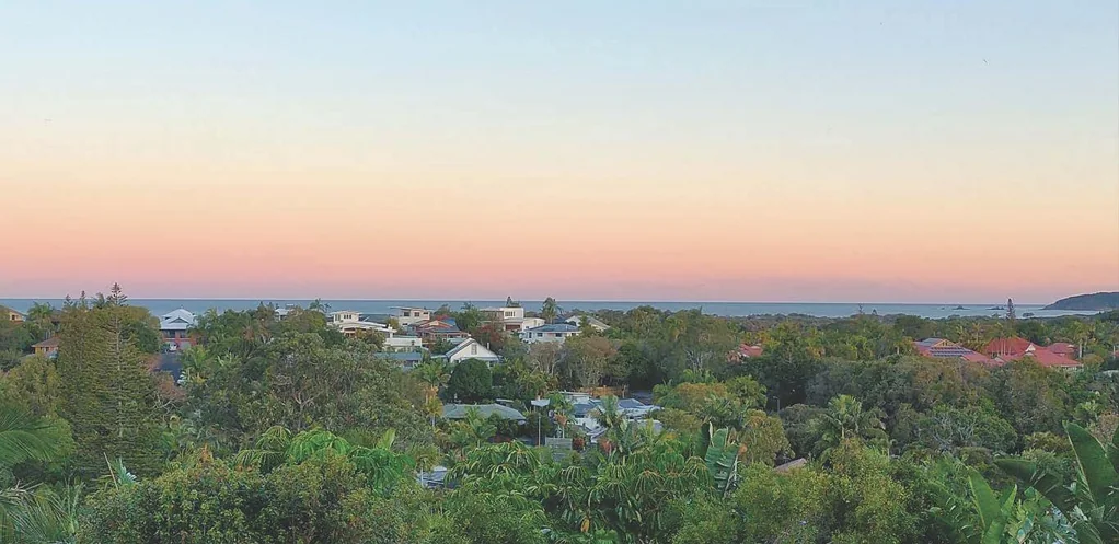 Byron Bay 2침실 Elevated Timber Cottage with Breathtaking Ocean Views