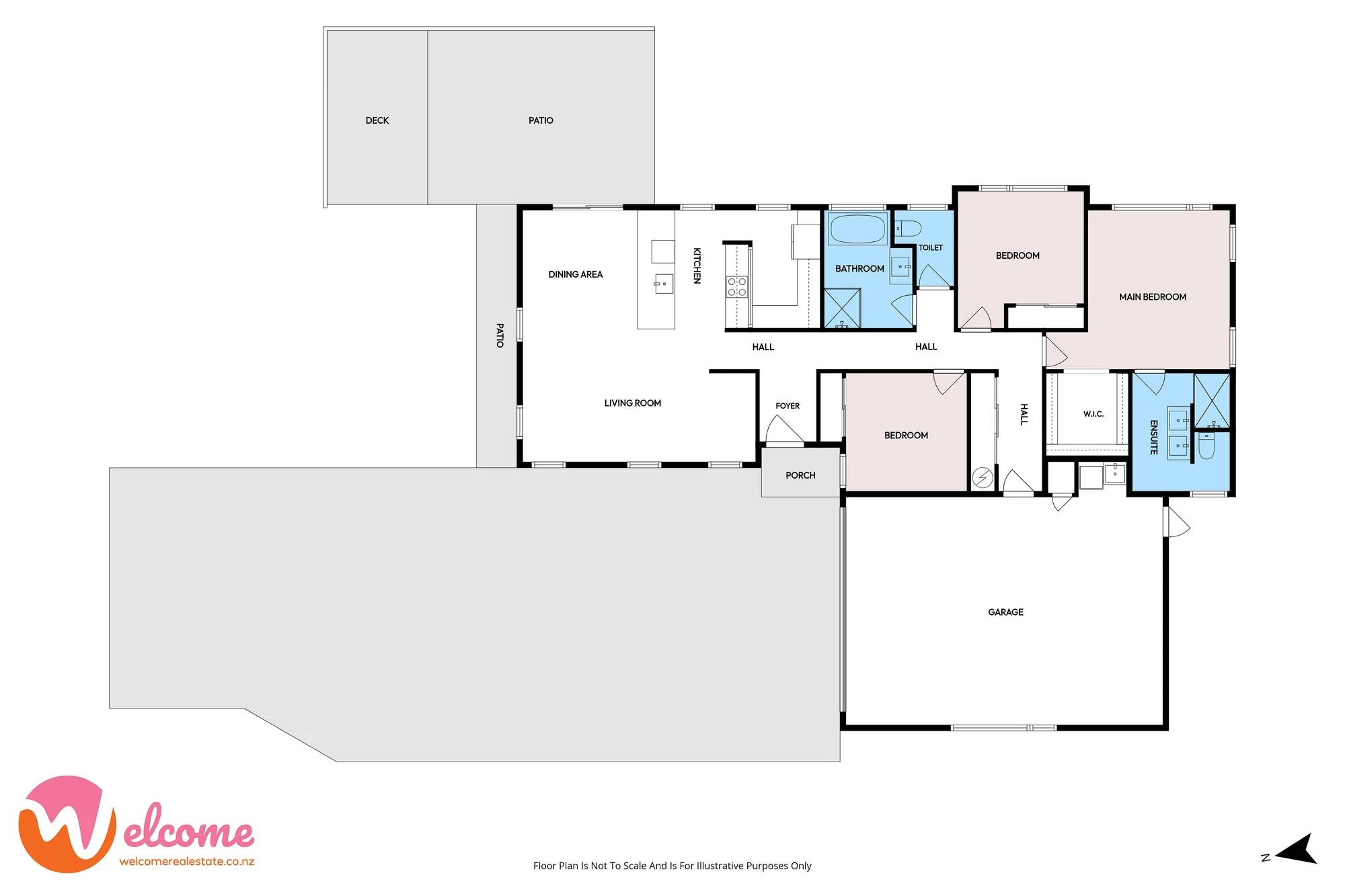 37 Kahikatea Way, Richmond, 3 Bedrooms, 2 Bathrooms, House