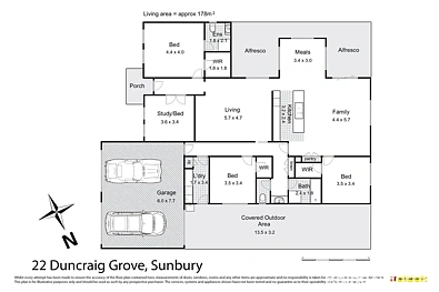 22 Duncraig Grove, Sunbury, VIC 3429, 4 Bedrooms, 2 Bathrooms, House