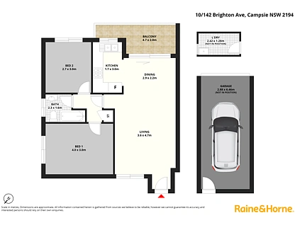 10/142-146 Brighton Avenue, Campsie, South Western Suburbs, 2 phòng ngủ, 1 phòng tắm, Apartment