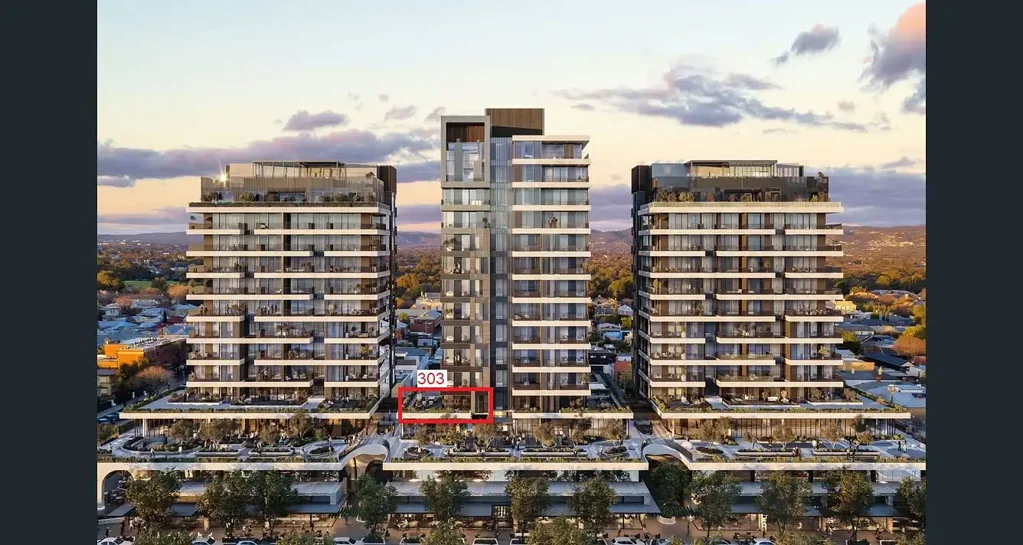 North Adelaide 2Habitaciones Near-New Luxury Apartment in Prestigious North Adelaide