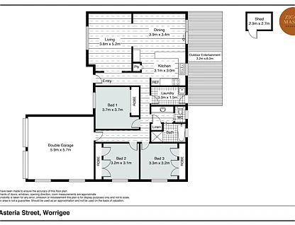 19 Asteria Street, Worrigee, NSW 2540, 3房, 1浴, 独立屋