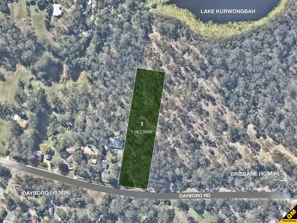 Kurwongbah OVER 1HA - READY TO BUILD ON (NO COVENANTS)