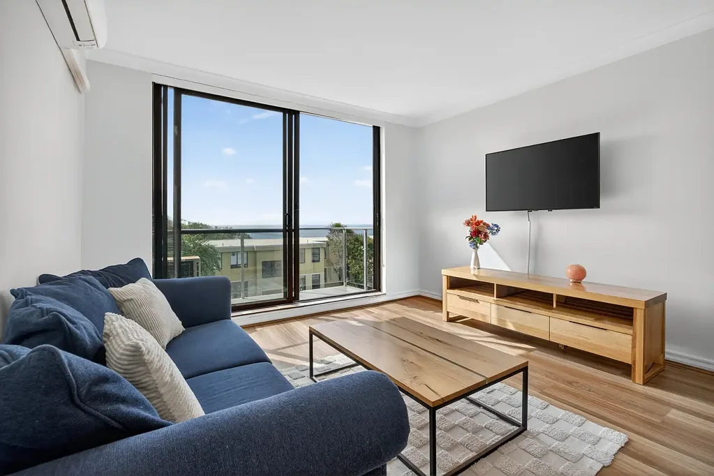 Coastal Top-Floor Apartment | Panoramic Ocean Views in a Pre