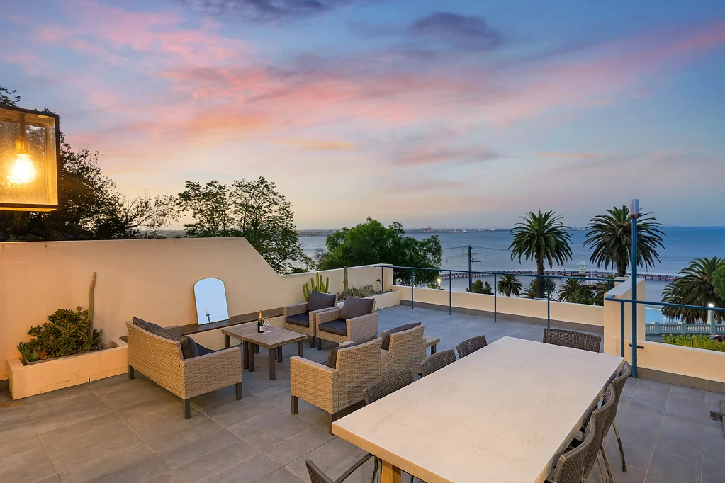 Geelong 3ห้องนอน Luxury Eastern Beach Penthouse