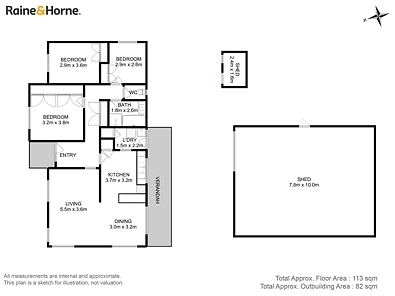 फ्लोर प्लान - 24 Roberts Street, Triabunna, TAS 7190