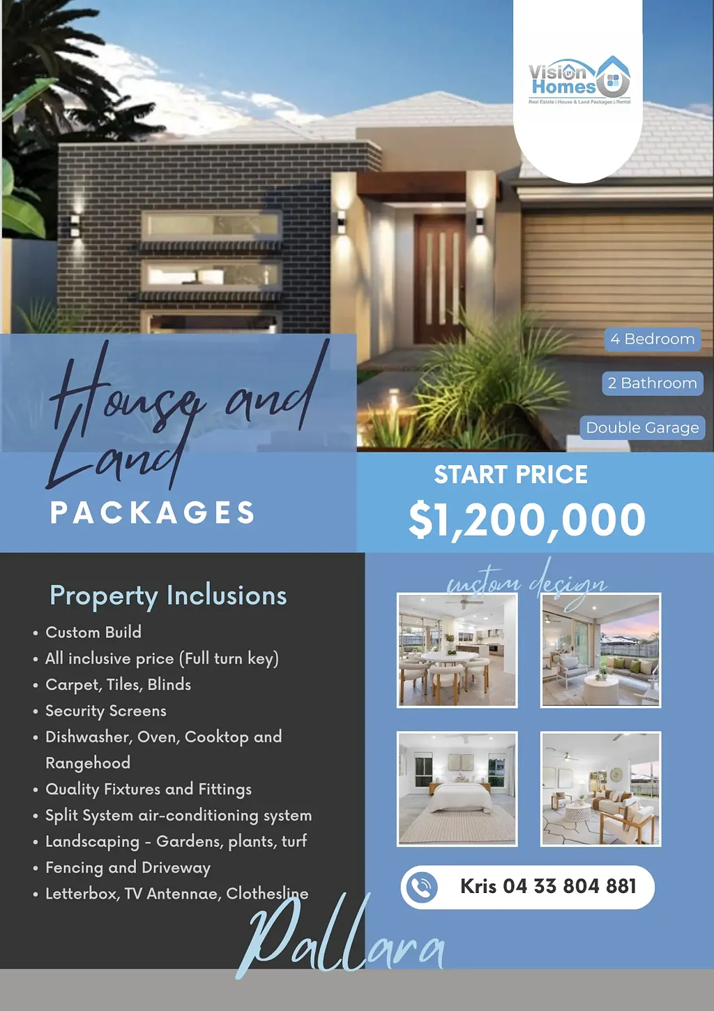 Pallara Time to build your new house