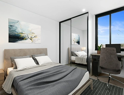 Apartment 404/10-14 Arthur Street, Marrickville, Inner West, 2 રૂમ, 2 બાથરૂમ, Apartment