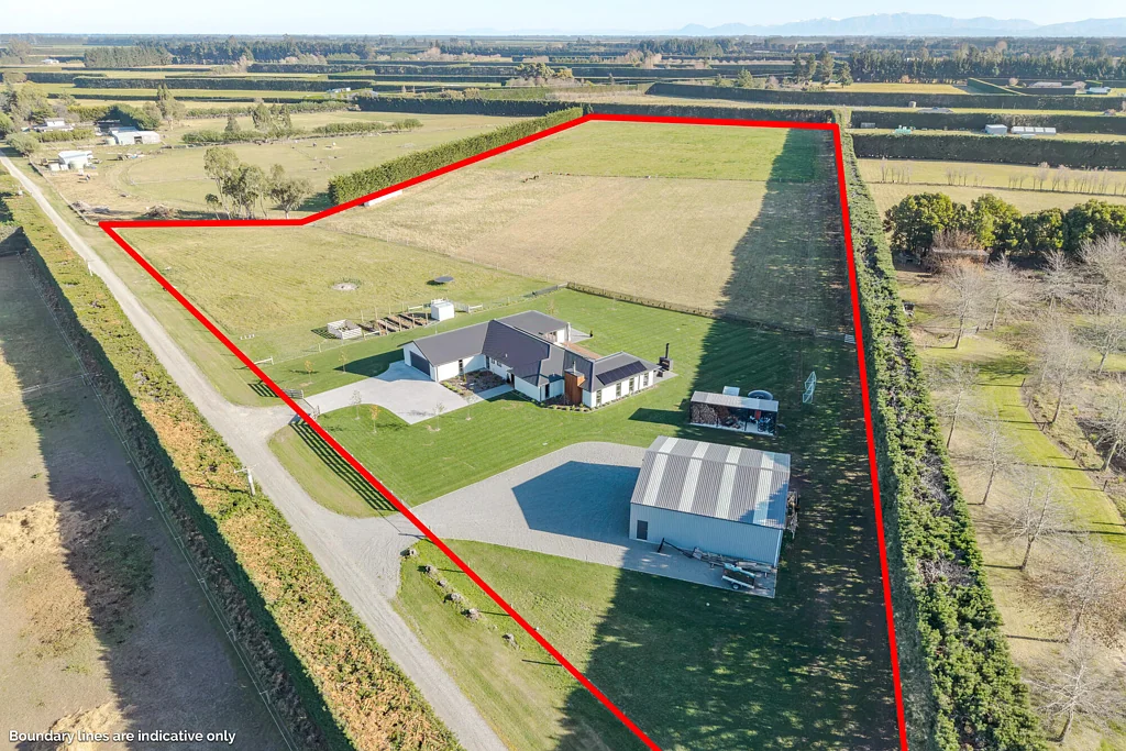 West Melton Secluded lifestyle living on four hectares