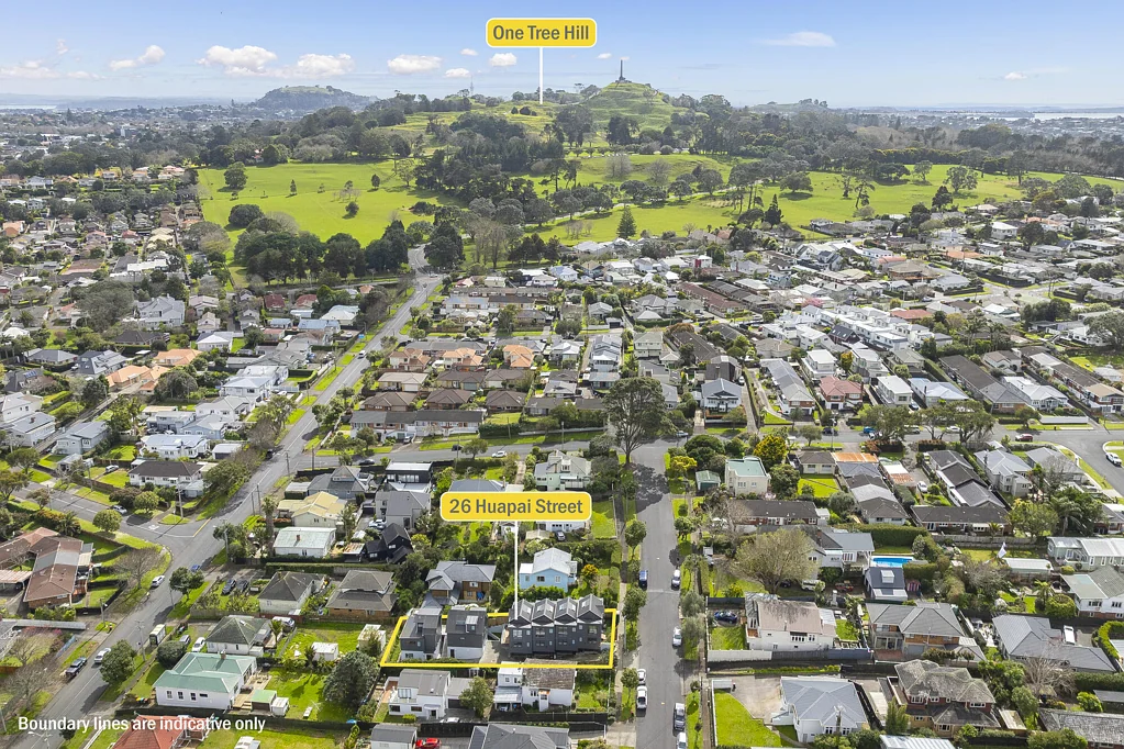 One Tree Hill 3部屋 Cornwall Park Edge, Diversity of 1-3 Bedrooms