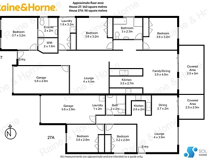 1&2/27 Freycinet Drive, Sunshine Bay, South Coast, 5 habitaciones, 3 baños, Apartment