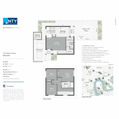 7/18 Watson Place, Maylands, WA 6051, 3房, 1浴, Townhouse