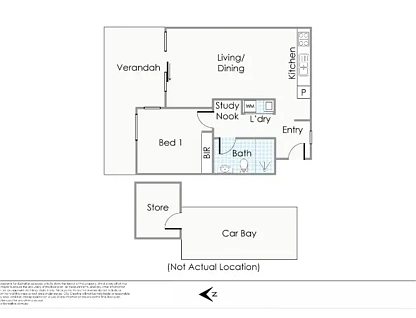 Address Withheld, North Coogee, WA 6163, 1 Bedrooms, 1 Bathrooms, Apartment