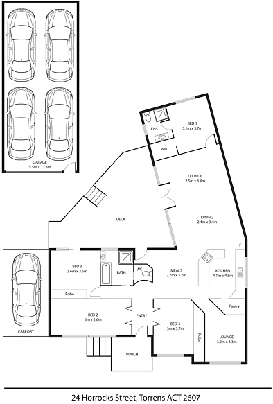 24 Horrocks Street, Torrens, ACT 2607, 4 slaapkamers, 2 badkamers, House