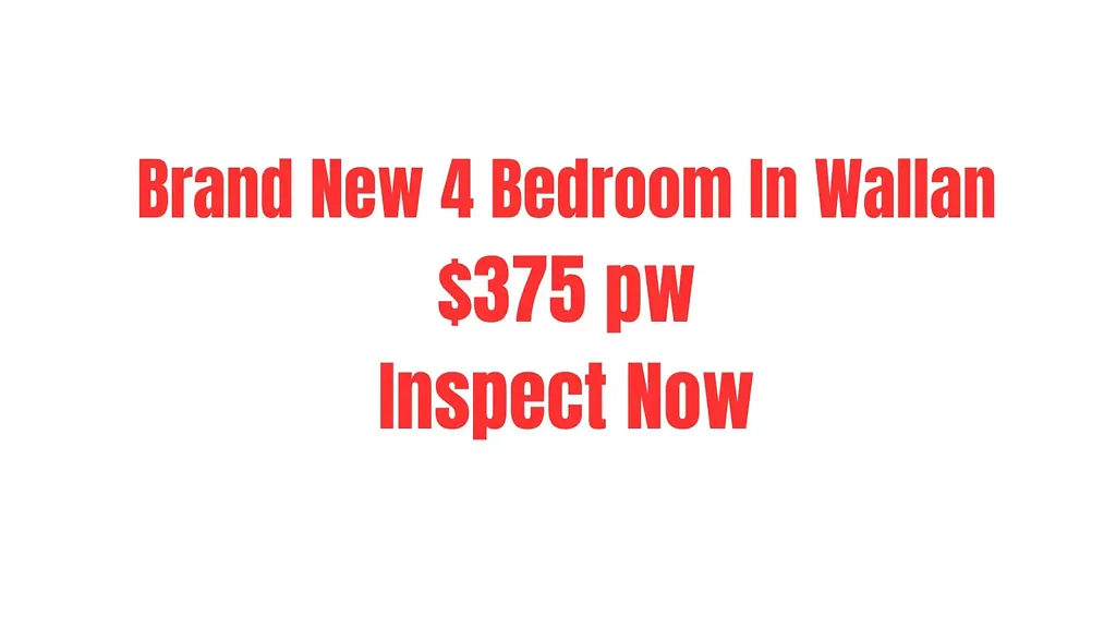 🏡 Brand New 4-Bedroom House in Wallan - $375 per week