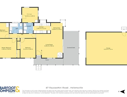 87 Rautawhiri Road, Helensville, Rodney, 3房, 1浴, 独立屋