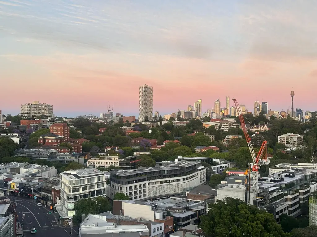 High up with magnificent views