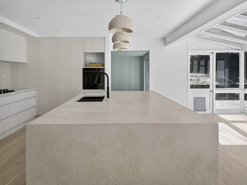 Stylish Family Living with Multiple Living Spaces