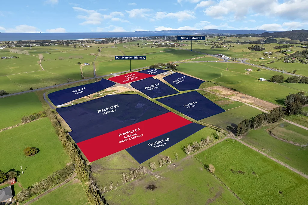 Ruakaka Six consented commercial lots - develop or occupy