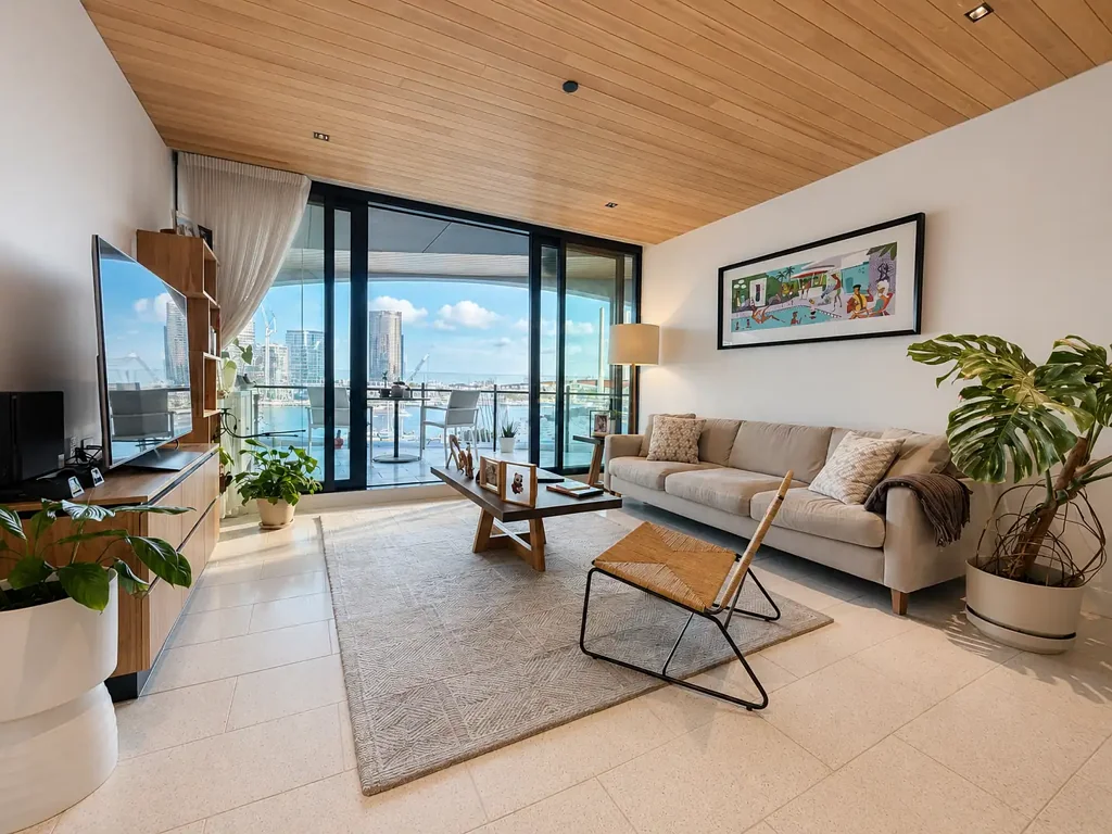 Docklands 2غرفة نوم A Rare Waterfront Residence of Exceptional Scale