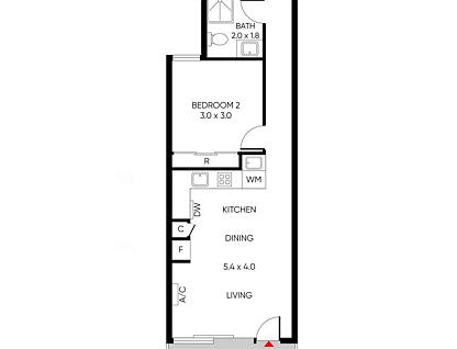 5/16A Leonard Crescent, Ascot Vale, North West Melbourne, 2部屋, 1バスルーム, Apartment