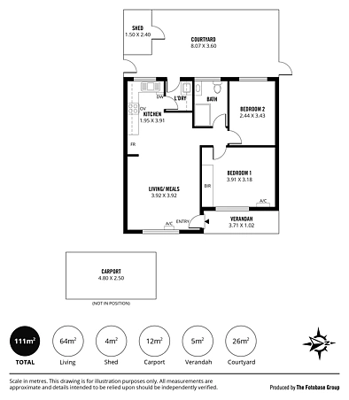3/167 Marian Road, Firle, SA 5070, 2 slaapkamers, 1 badkamers, Unit
