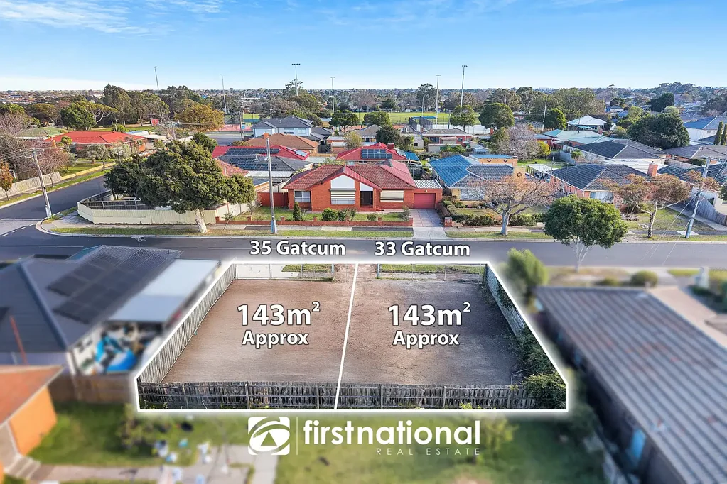 Noble Park 3部屋 EACH 143m²  LAND COMES WITH APPROVED PLANS TO BUILD 3 BED, 2 BATH, 3 TOILETS TOWNHOUSES WITH SINGLE GARAGE - NO BODY CORP FEES!