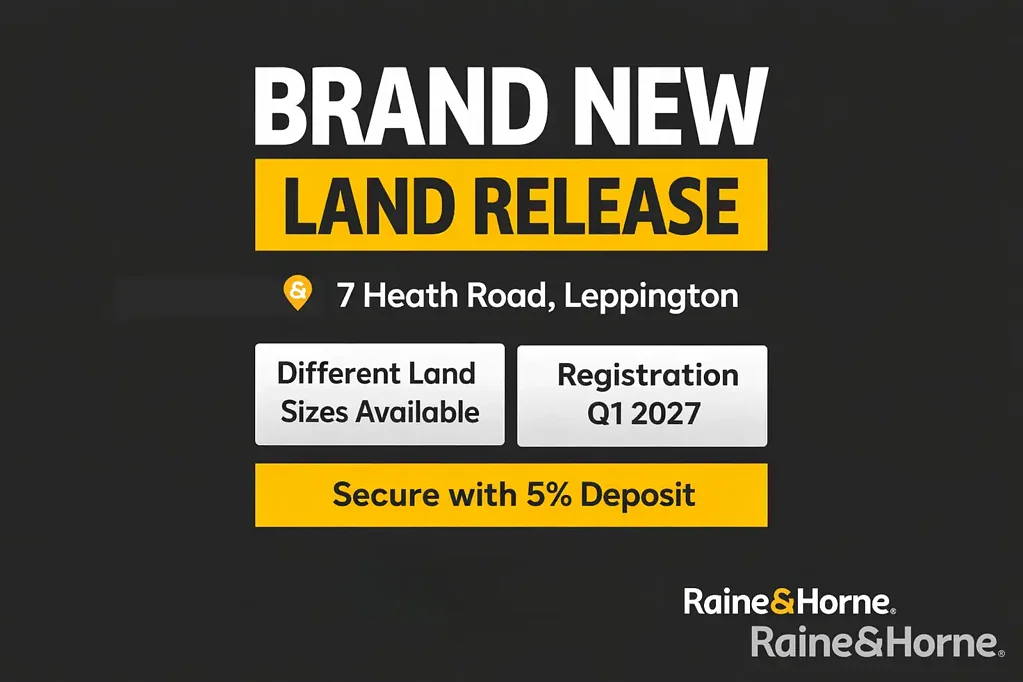Leppington 4房 快速增长区域 310-440平米地块 临街10-12.5米 延迟结算便利 未来机场地铁旁 Premium Land Release in Leppington's Growing Community