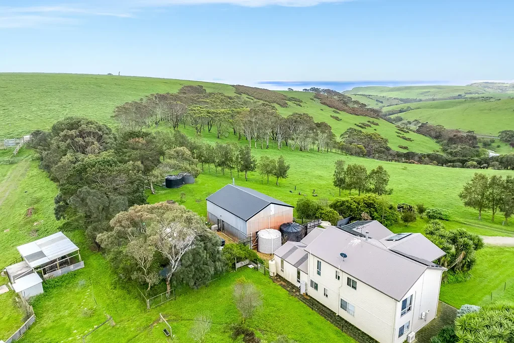Delamere  Coastal Lifestyle Retreat on 24 Acres – Dual Residences Overlooking Second Valley through to the Ocean