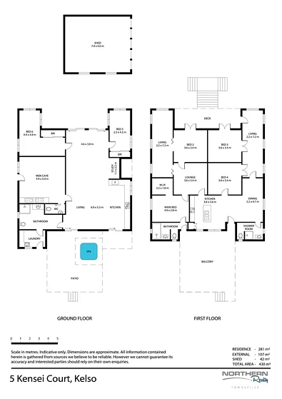 5 Kensei Court, Kelso, QLD 4815, 6 slaapkamers, 3 badkamers, House