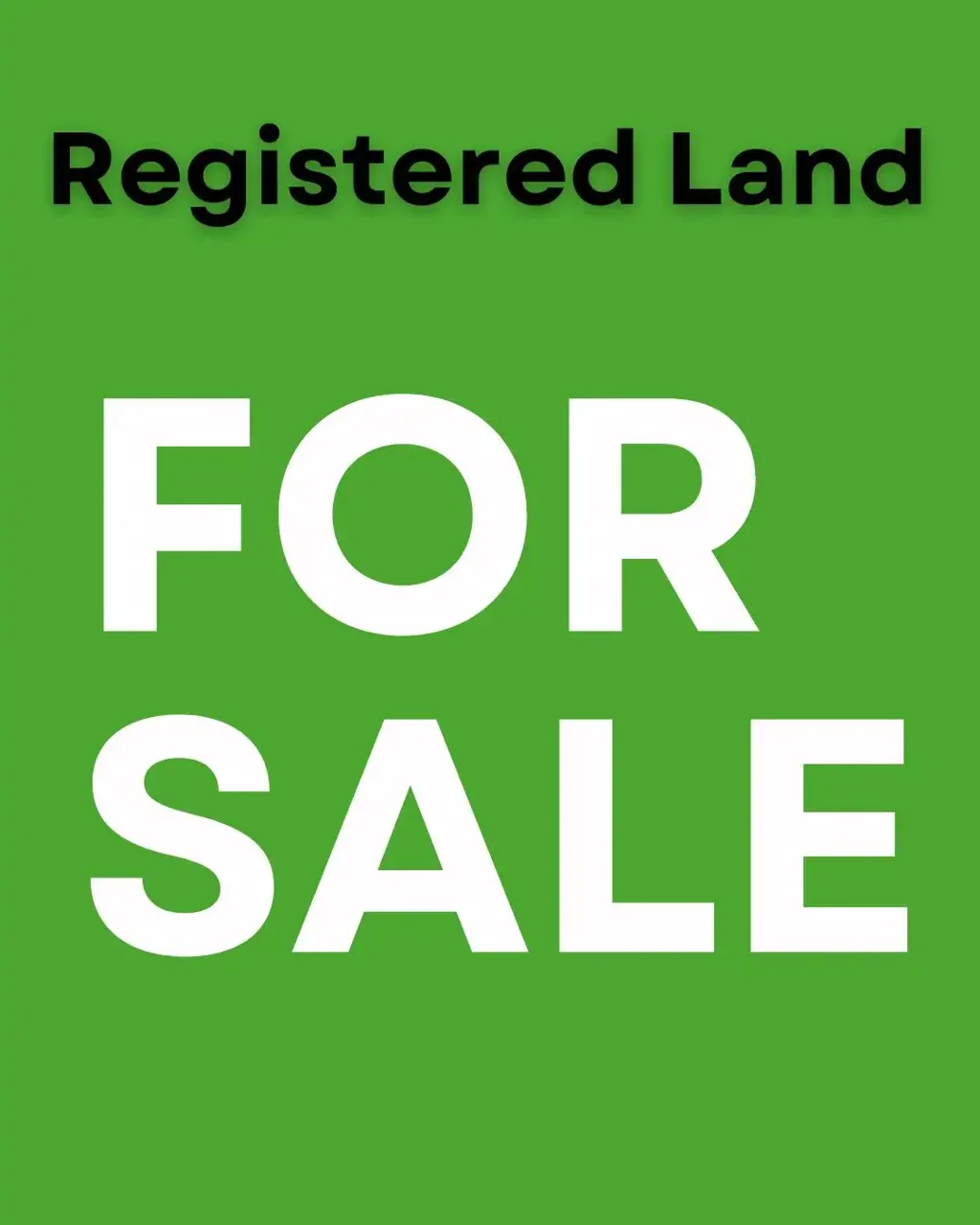 Oakville Registered Land for sale