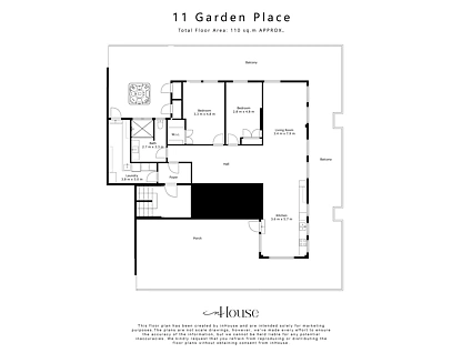 8A/11 Garden Place, Hamilton Central, Hamilton, Waikato, 2房, 1浴, 公寓