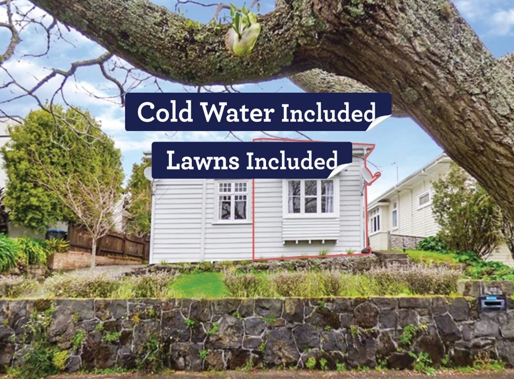 Converted Bungalow with Character Features, includes water & lawns