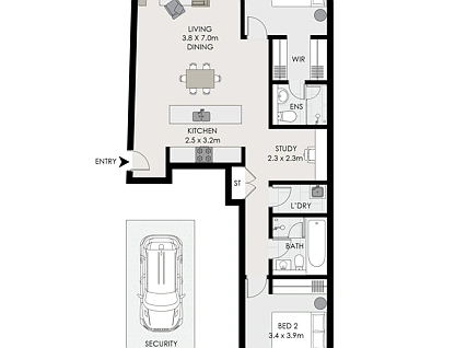 417/6 Brodie Spark Drive, Wolli Creek, South Western Suburbs, 2 chambres, 2 salles de bain, Apartment