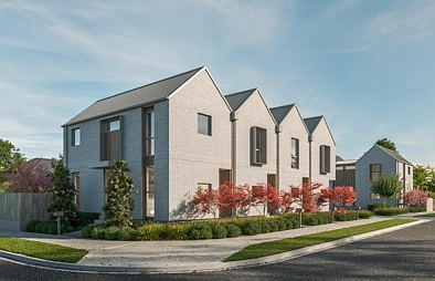Saint Albans 2房  Cladding's on, Completion Closing in!