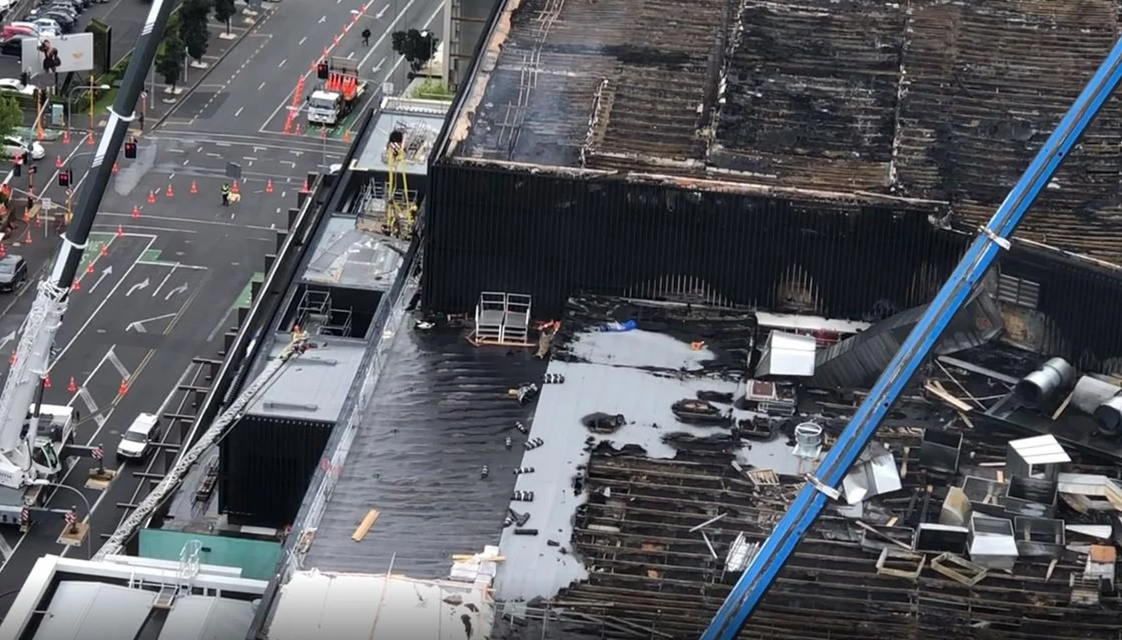 滚动播报：SkyCity大火震动全城，奥克兰市中心现状如何？道路、通勤、空气污染，各方面情况敬请注意！