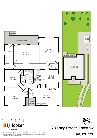 78 Lang Street, Padstow, NSW 2211, 3 slaapkamers, 1 badkamers, House