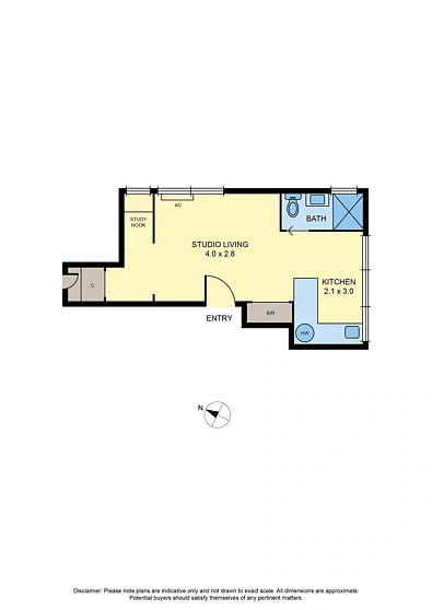 9/831 Park Street, Brunswick, VIC 3056, 1房, 1浴, Apartment