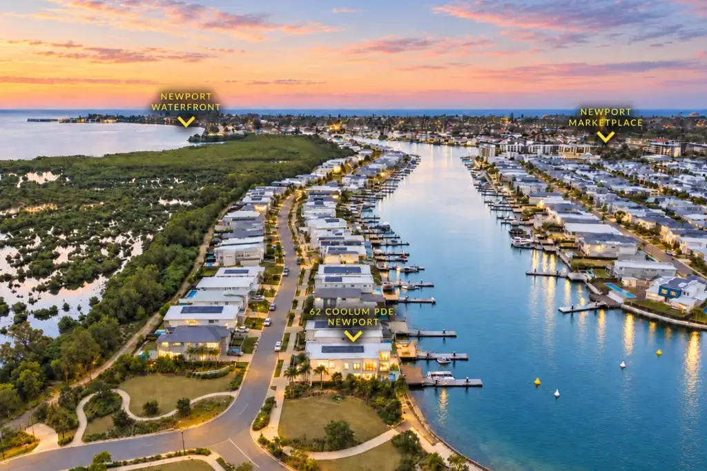 Newport 4房 Newport的极致生活方式与稀有湖畔位置 The Ultimate Newport Lifestyle and A Rare Lakefront Position