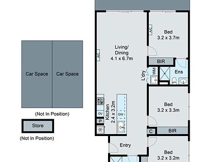 310/50 Kambrook Road, Caulfield North, Inner East Melbourne, 3 غرف, 2 حمامات, Apartment