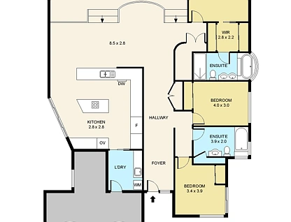 1106 Royal Pines Res Ross Street, Benowa, Gold Coast, 3 Kuwarto, 2 Banyo, House