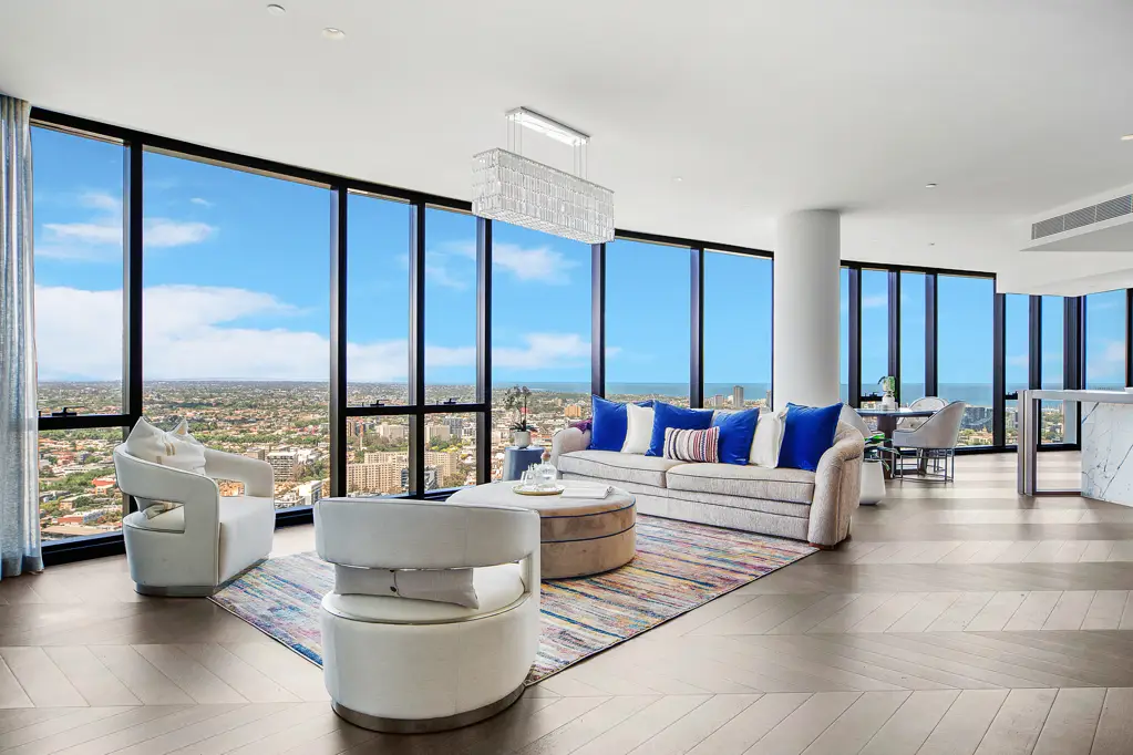 South Yarra 3部屋 Live Above It All: A Masterpiece of Luxury in South Yarra