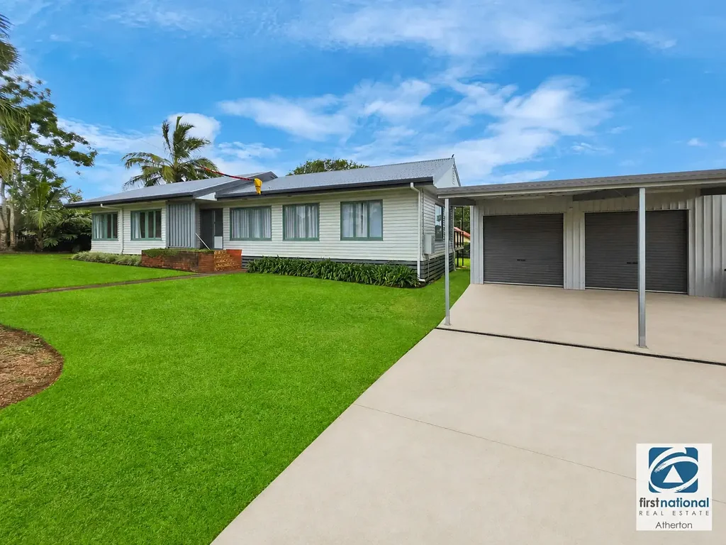 Malanda 3房  Renovated Queenslander Charm on a Rare Double Block With Shed