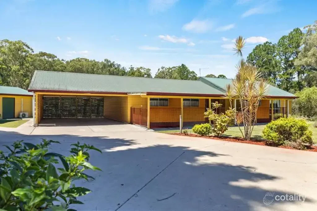 Modern Acreage Living with Massive Shed and outdoor staorage!