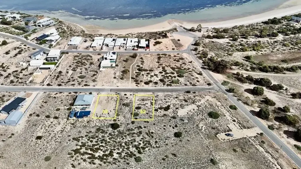 Streaky Bay TWO VACANT ALLOTMENTS JUST SECONDS FROM THE BEACH!