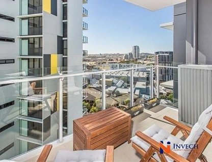 1207/338 Water Street, Fortitude Valley, Brisbane - Inner City Region, 2 Bedrooms, 1 Bathrooms, Apartment
