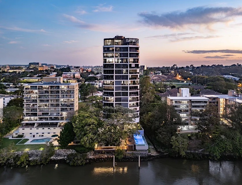 1202/160 Macquarie Street, St Lucia, Brisbane Western Region, 4 غرف, 3 حمامات, Apartment