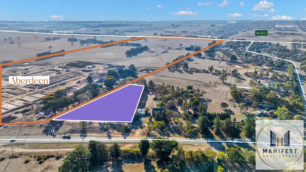 Winter Valley 3chambre Rare Approved Ballarat West PSP Site- Next to 'Aberdeen Estate'