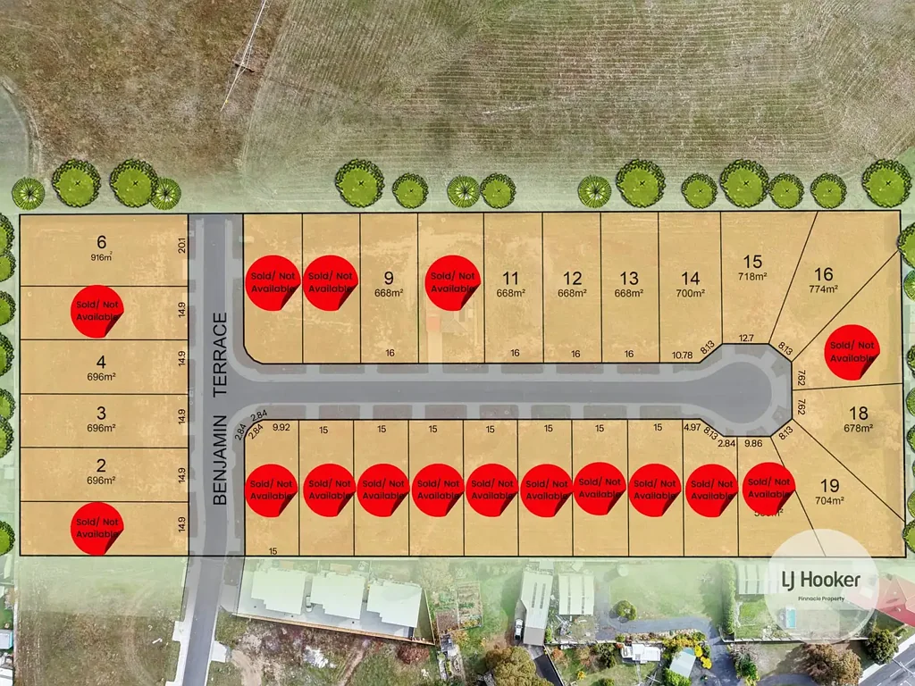 New Norfolk Titles issued | ready to build now! - Benjamin Terrace, New Norfolk